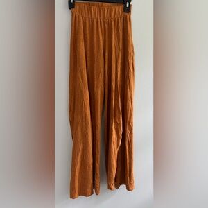 Urban Outfitters cotton open leg flowy pants